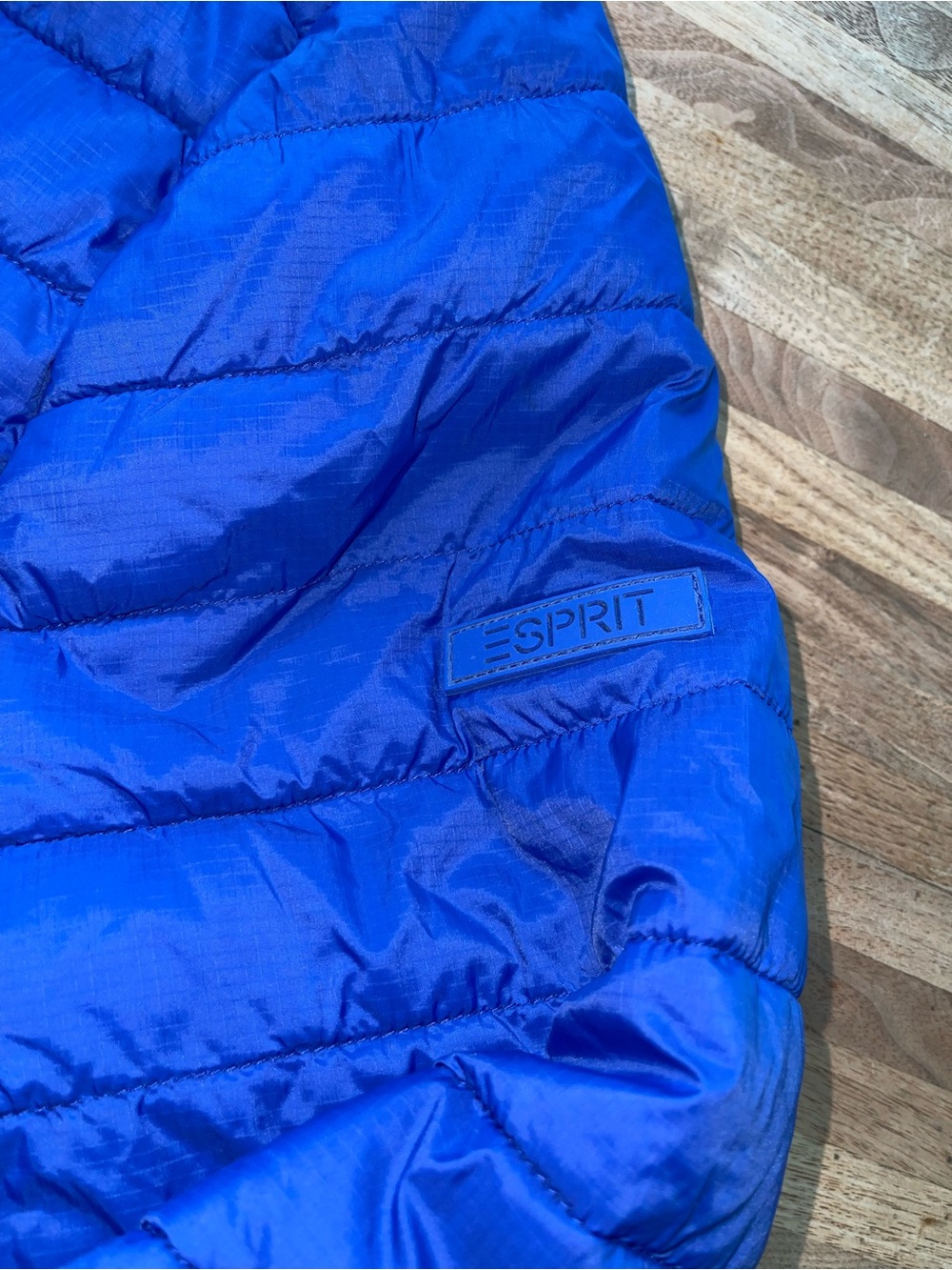 Esprit Women’s XL Blue Lightweight Packable Puffer Jacket - Picture 3 of 12